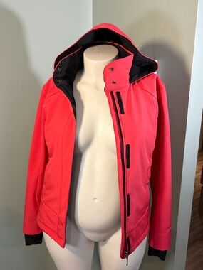 Avia Women’s Pink Hooded Softshell Jacket